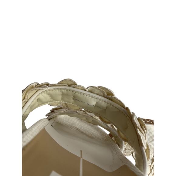 Dolce Vita Floral Cream Sherla Slide Sandals Size 9.5 - Picture 4 of 6